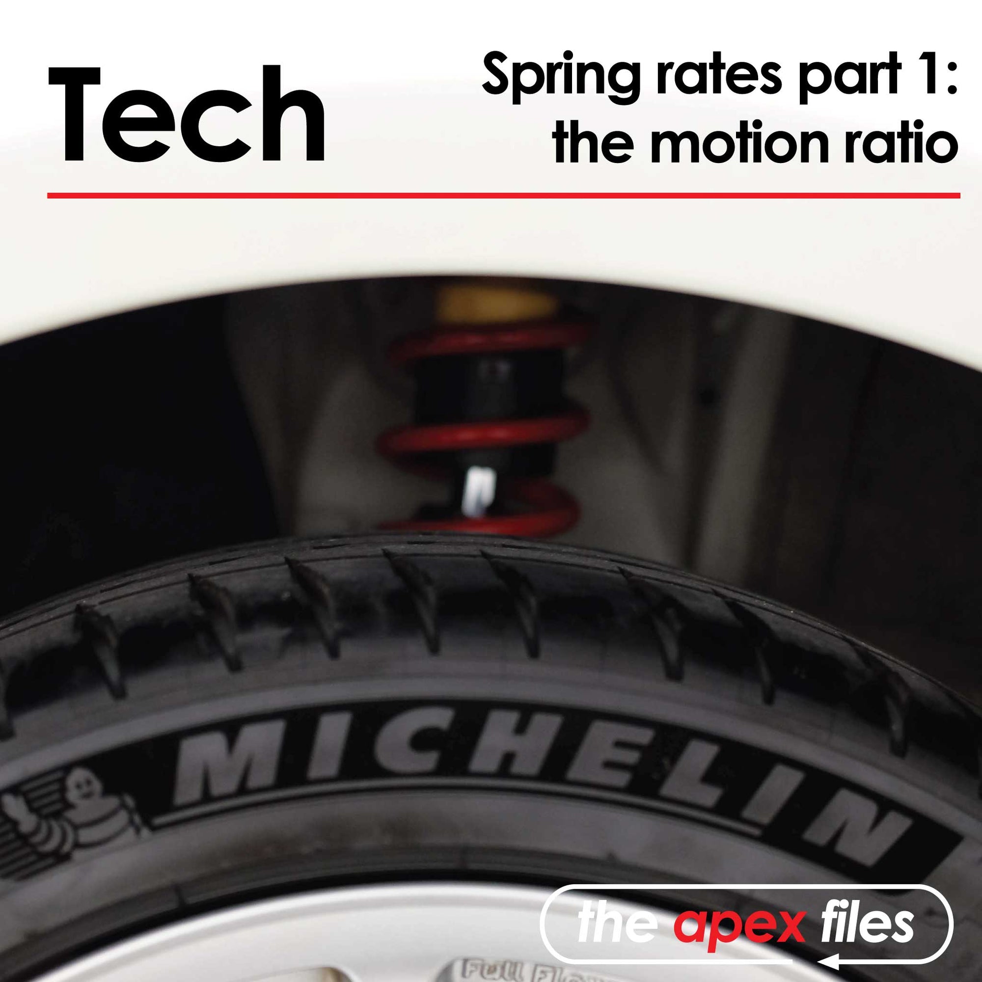 Spring Rates Part 1: The Motion Ratio