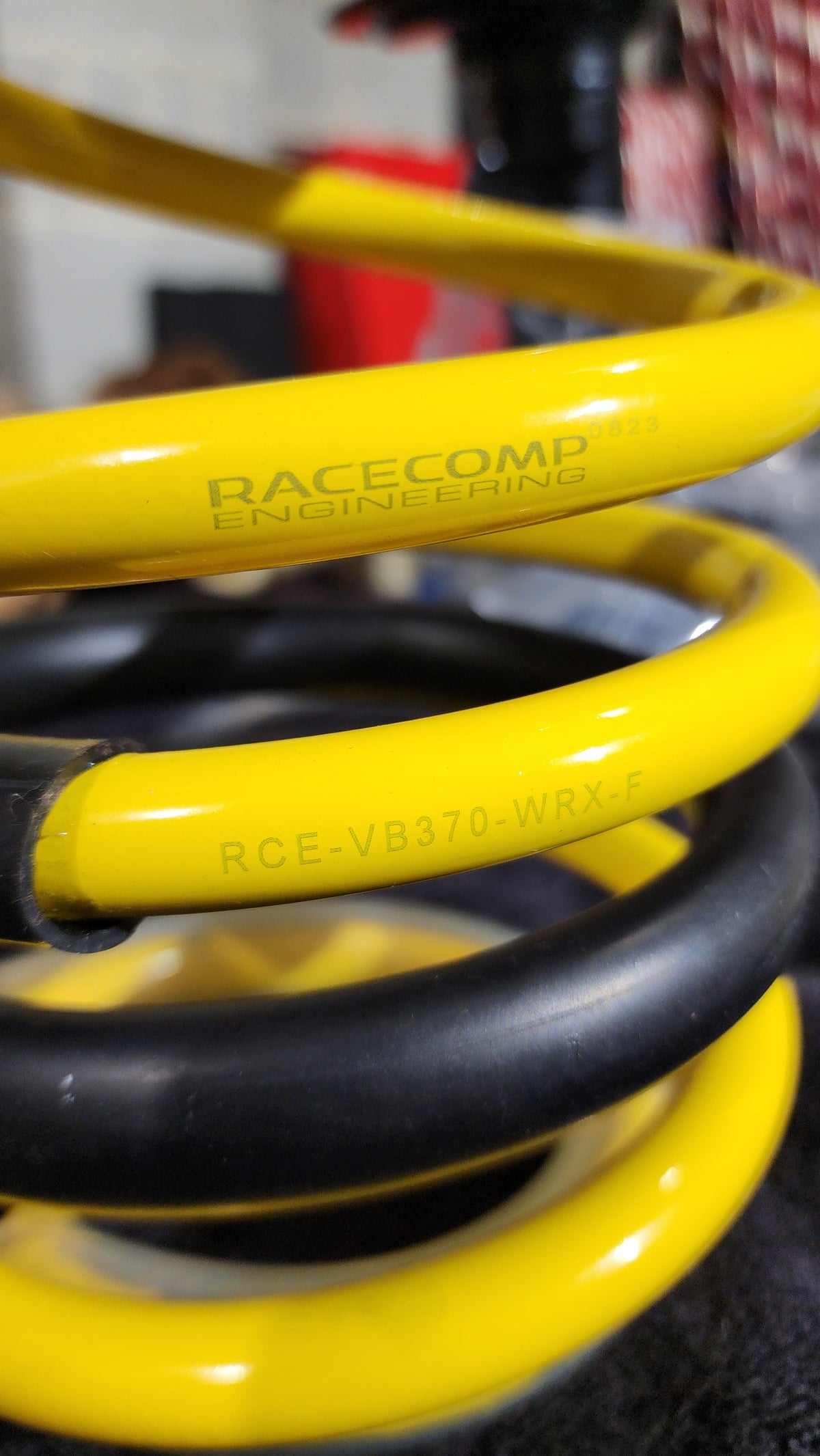 Racecomp Engineering Yellow Sport Lowering Springs 2022+ WRX