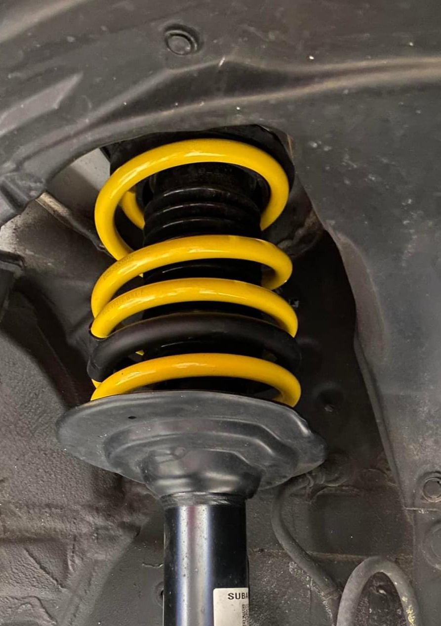 Racecomp Engineering Yellow Sport Lowering Springs 2022+ WRX