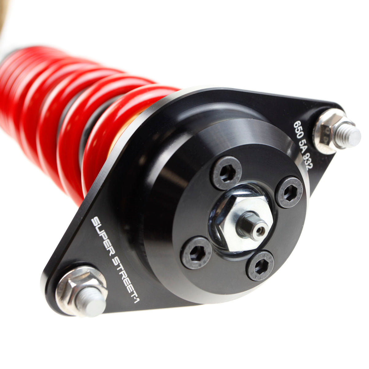 Racecomp Engineering Superstreet-1 Coilovers 2008-2014 WRX with lowering solid mounts.