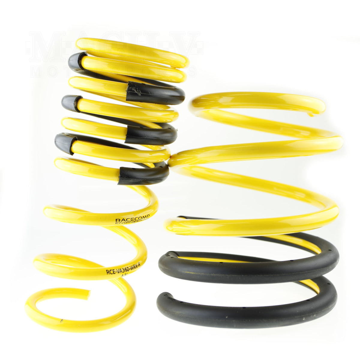 Racecomp Engineering Yellow Sport Lowering Springs 2015-2021 STI