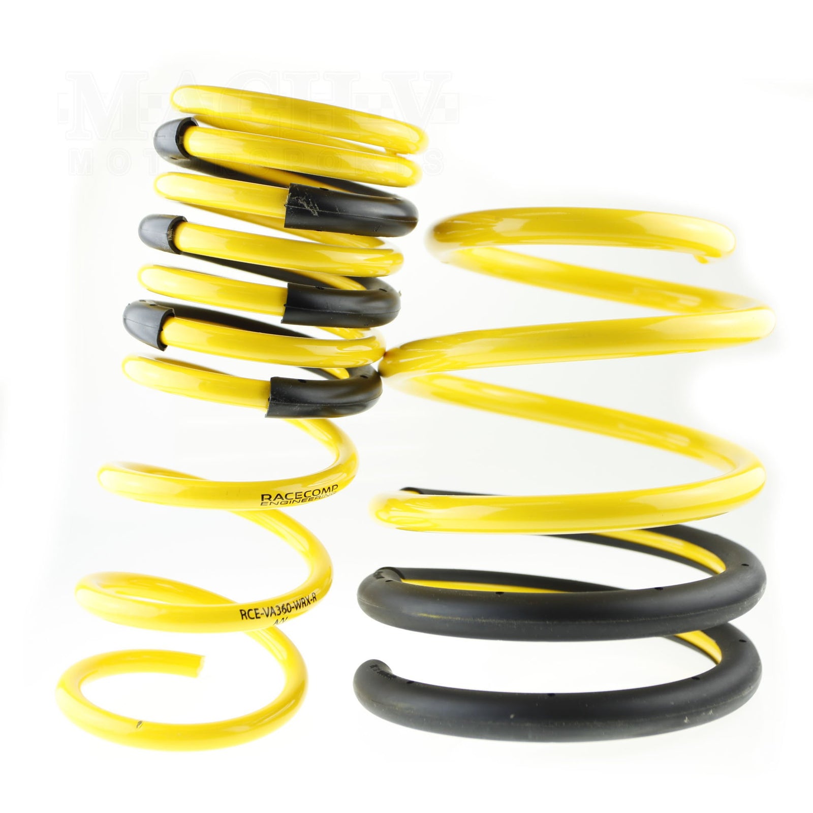 Racecomp Engineering Yellow Sport Lowering Springs 2015-2021 STI
